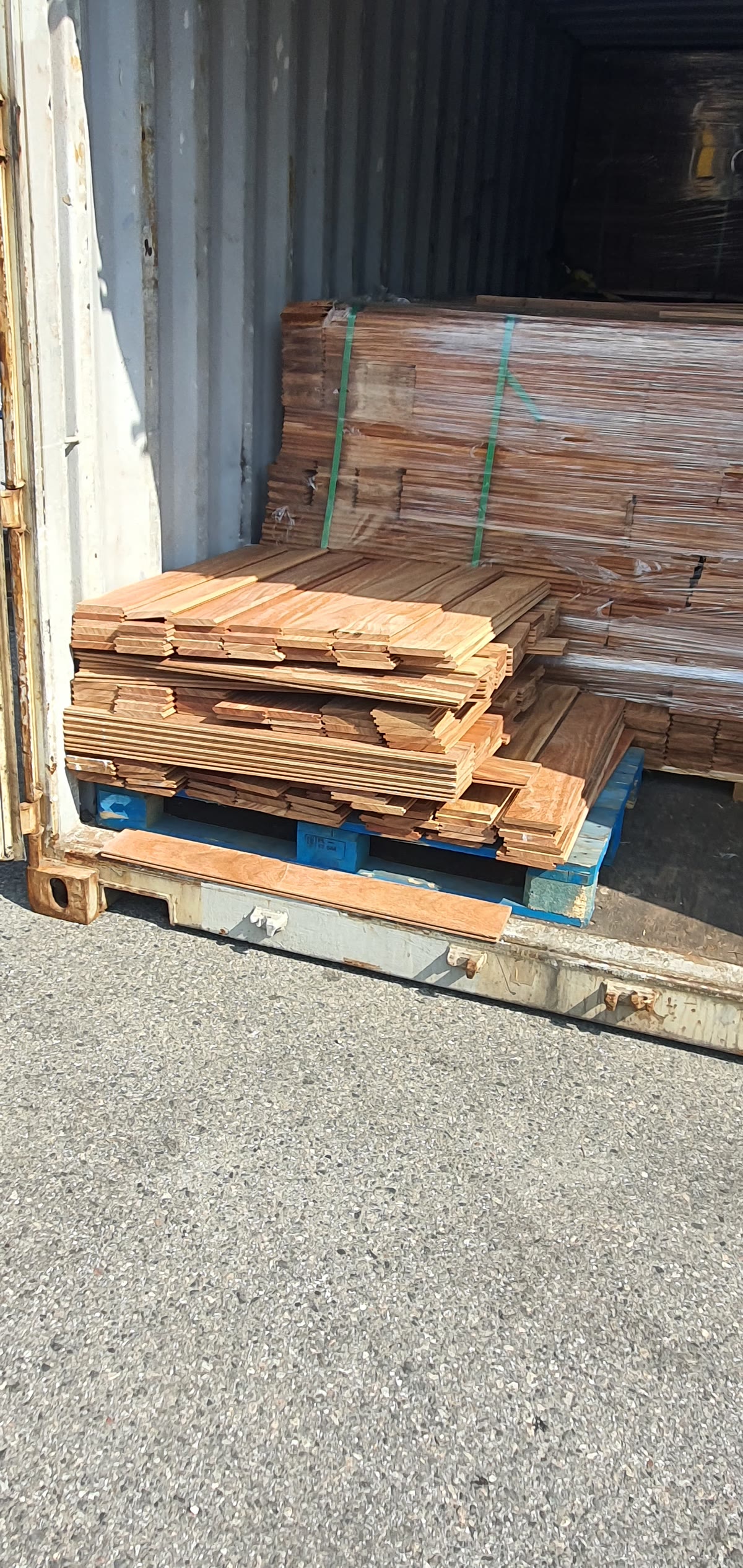 Wood planks close-up